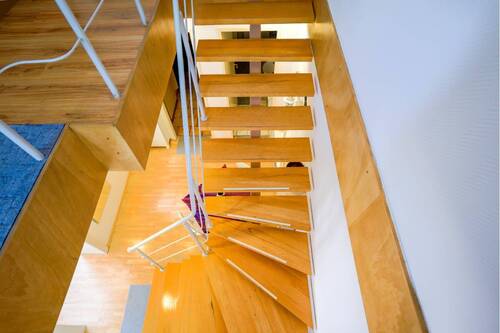 Aufgang zum Dachgeschoss - 