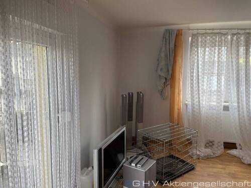 Wohnzimmer - Etagenwohnung mit 74,00 m&sup2; in Theley zum Kaufen