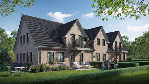 Neubauprojekt Holm 5 - Wyk - 2 Zimmer Etagenwohnung in Wyk