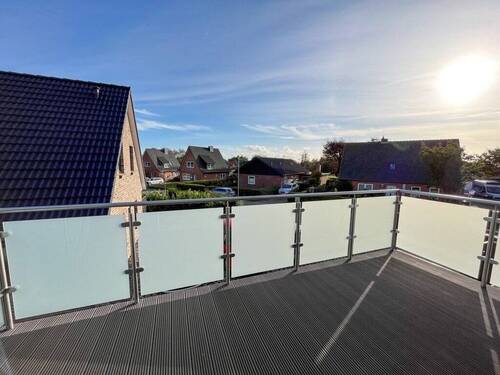 Balkon - Etagenwohnung mit 95,00 m&sup2; in Breklum zum Kaufen