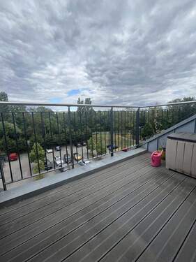 Blick vom Balkon - Seniorengerechte und barrierefreie 2-Zi-Wohnung
