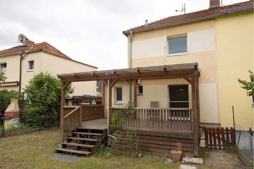 Gartenansicht - 3 Zimmer Doppelhaushälfte zum Kaufen in Berlin