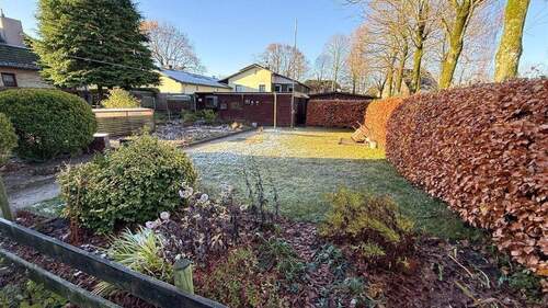 Gartenbereich - 1 Zimmer Mehrfamilienhaus, Wohnhaus in Tarp