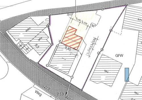 Lageplan inkl. Anbau - 