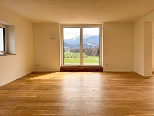 Ihr Blick aus der Küche - 4 Zimmer Etagenwohnung in Fischbachau