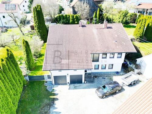 Drohnenansicht - Einfamilienhaus mit 172,00 m² in Babenhausen zum Kaufen