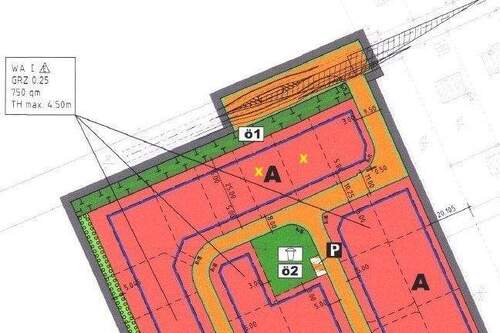 Auszug Bebauungsplan - 