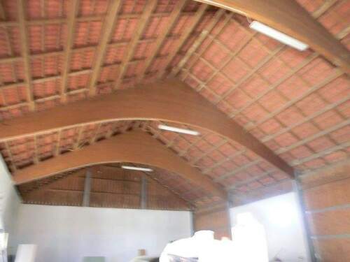 Hallendach von innen - Einfamilienhaus zum Kaufen in Niederwerrn