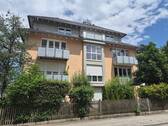SÜDANSICHT.jpg - OHNE KÄUFERPROVISION - Freundliche 3-Zimmer-Wohnung mit Balkon in München-Laim