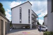 Ansicht Zufahrt von Westen - 1 Zimmer Etagenwohnung zum Kaufen in Braunschweig