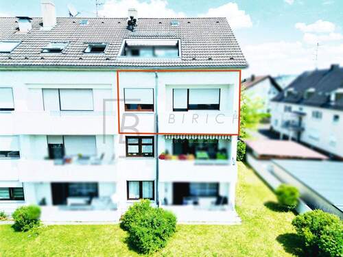 Drohnenaufnahme - Etagenwohnung mit 79,00 m&sup2; in Senden zum Kaufen