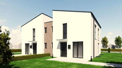 Bereich Hauseingang - Doppelhaushälfte mit 106,00 m² in Spenge-Lenzinghausen zum Kaufen