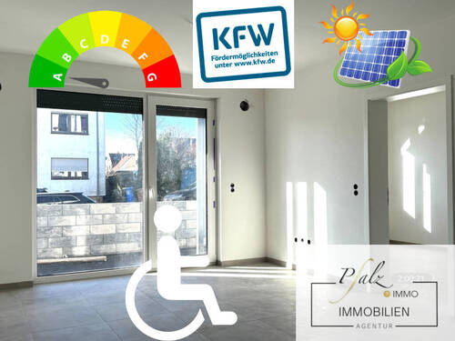Titelbild - EG 2-Zimmer - Rollstuhlgerecht - Neubau - Terrasse