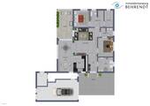Grundriss Bungalow - 