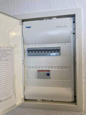 1.OG rechts Sicherungskasten - 