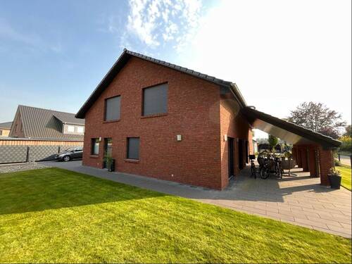 Ansicht vom Garten - Einfamilienhaus mit 287,00 m&sup2; in Wietzendorf zum Kaufen