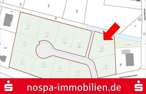 Grundstück 9 - Einmalige Gelegenheit: Das letzte Baugrundstück wartet auf Sie!