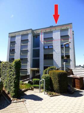 Hausansicht - 3 Zimmer Etagenwohnung zum Kaufen in Überlingen