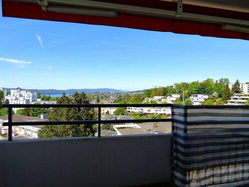 Aussicht vom Balkon - 