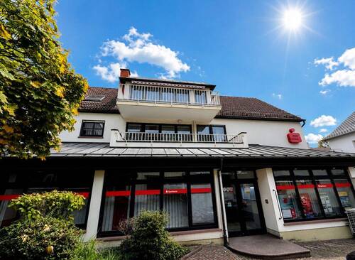 Außenansicht Balkon (KI Wetter) - 3 Zimmer-Wohnung mit Balkon und Einbauküche im DG 