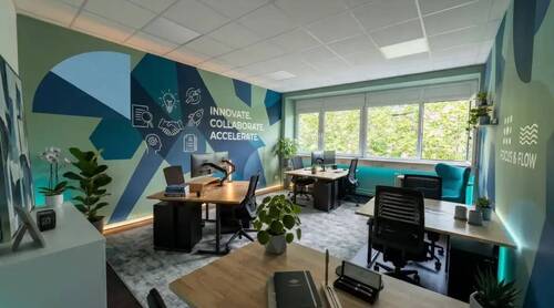 Büroraum 3.2 - Ostend Bürofläche: 247 Zugang, Highspeed Internet, Postservice