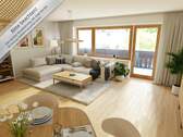 Wohnen-Essen (1) Visualisierung - 6 Zimmer Reihenendhaus in Großbottwar