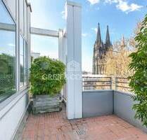 Penthouse-Masionette - Büro mit Domblick - Köln Altstadt-Nord