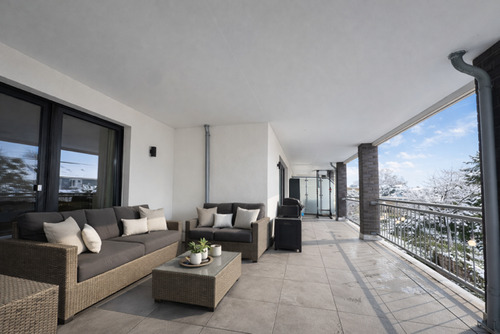 Edewechter Landstraße Loggia.PNG - Neuwertige 2-Zimmer-Eigentumswohnung mit 35 m² Balkon, Aufzug & Stellplatz – zentral und ruhig in Oldenburg-Eversten