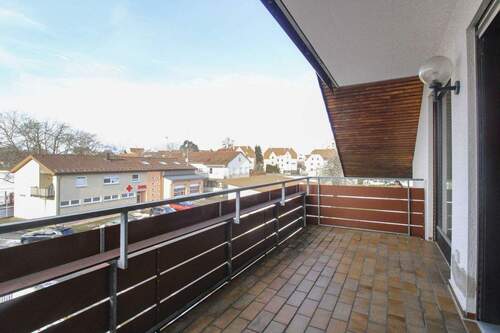Balkon - Etagenwohnung mit 78,10 m&sup2; in Trossingen zum Kaufen