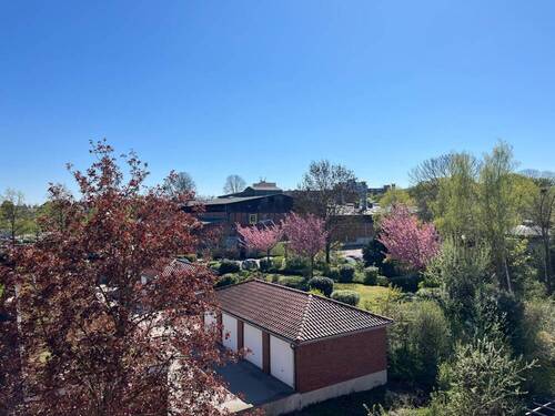 Ausblick vom Balkon - 