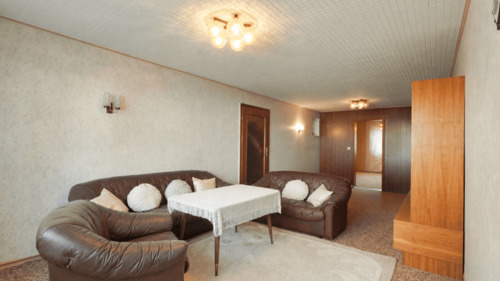 Wohnzimmer EG (Anbau) - 8 Zimmer Einfamilienhaus in Groß-Bieberau