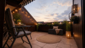 Balkon 2 Digitales Staging - 