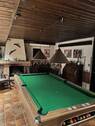 Partyraum m. Billard und Kamin - 