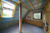 Bad im Obergeschoss noch nicht fertig gestellt - 