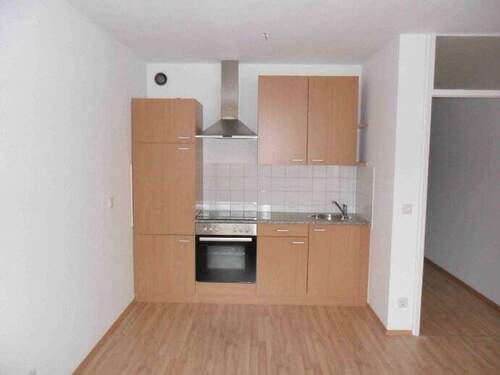 Kochnische mit Küchenzeile - Etagenwohnung mit 35,00 m² in Erlangen zur Miete