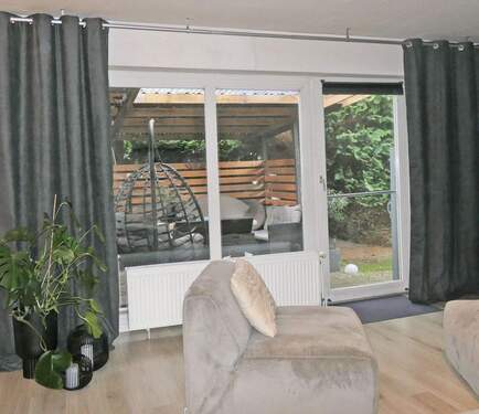 Wohnzimmer - Doppelhaushälfte mit 94,20 m² in Heinbockel zum Kaufen