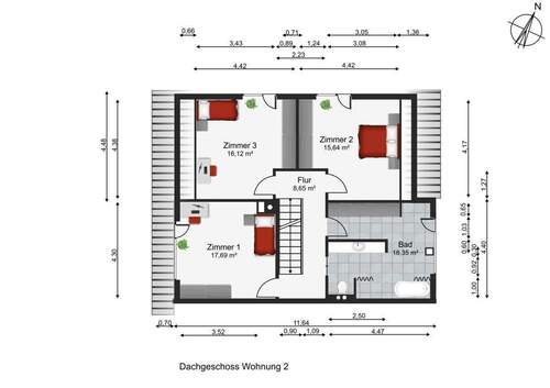 Obergeschoss_Wohnung_2 - 