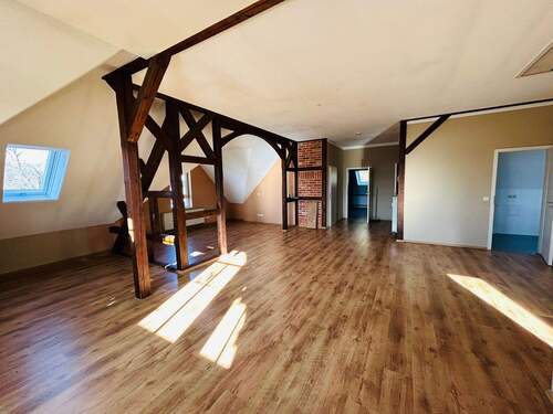 Wohnzimmer - Etagenwohnung mit 113,00 m&sup2; in Rudolstadt zur Miete