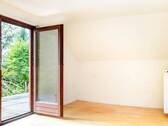 Schlafzimmer mit ehemaliger Dachterrasse - 