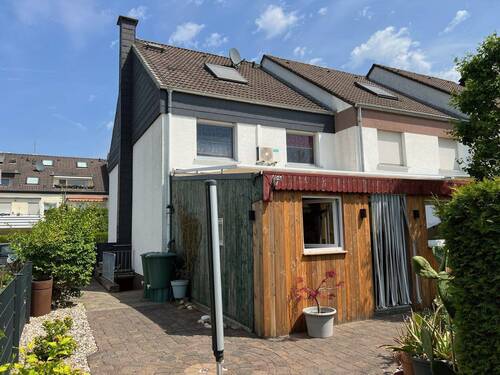 Rückansicht - 6 Zimmer Reihenendhaus in Beckum