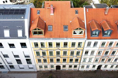 Gebäudeansicht - 2 Zimmer Etagenwohnung zum Kaufen in Leipzig