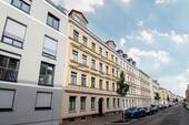 Gebäudeansicht - Etagenwohnung mit 47,60 m&sup2; in Leipzig zum Kaufen