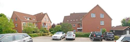 Wohnanlagevon vorne - 3 Zimmer Etagenwohnung in Stade