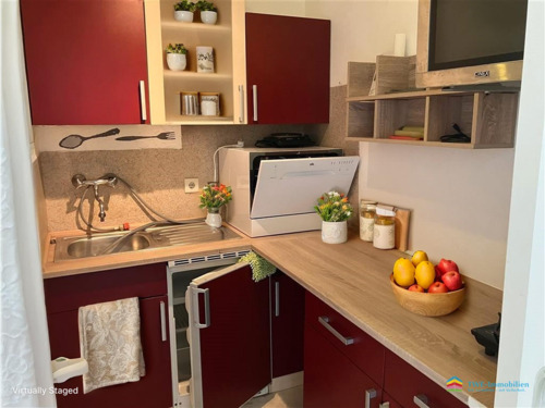 Küche - Virtual Staging - 1 Zimmer Etagenwohnung in Ingolstadt
