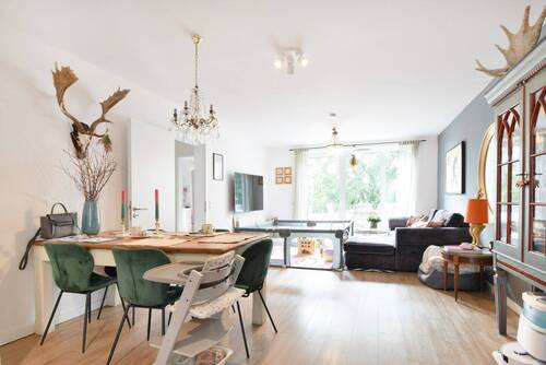 Wohn- und Esszimmer - 3 Zimmer Etagenwohnung zur Miete in Reinbek