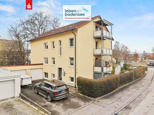 Nordwestansicht - Moderne 3,5-Zimmer-Wohnung in Markelfingen - Leben direkt am Bodensee!