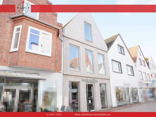 Frontansicht - Geschäftshaus mit Loft-Potenzial im Herzen der Heider Innenstadt