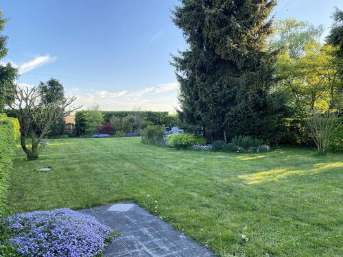 Garten in Südausrichtung - 6 Zimmer Reihenendhaus in Karben