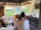 Arbeitszimmer mit Kamin - 