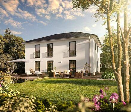 Flair180Duo - Gartenansicht - 7 Zimmer Einfamilienhaus in Gebesee